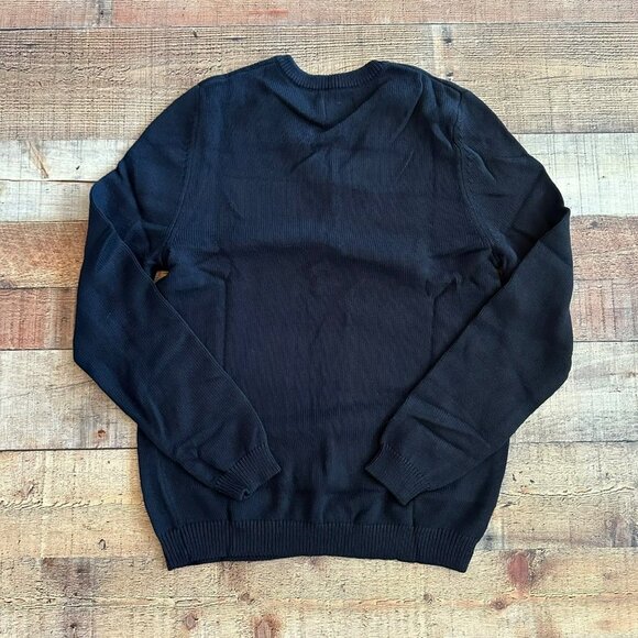 ASOS Men's Cotton V-neck Jumper Knit Sweater in Black -S - Picture 6 of 7